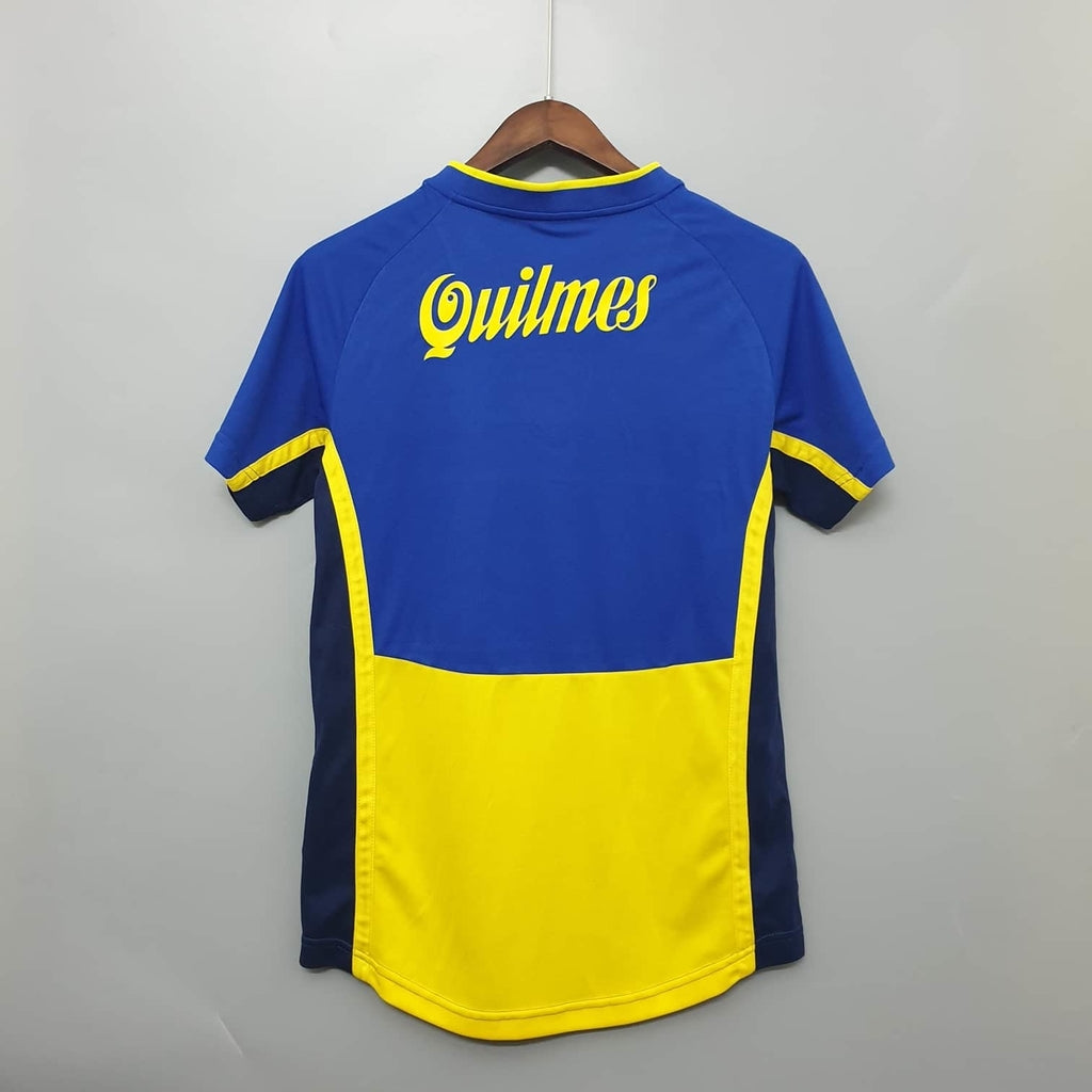 Camisa Boca Juniors Retrô 2001 Azul e Amarela - | Futmantos