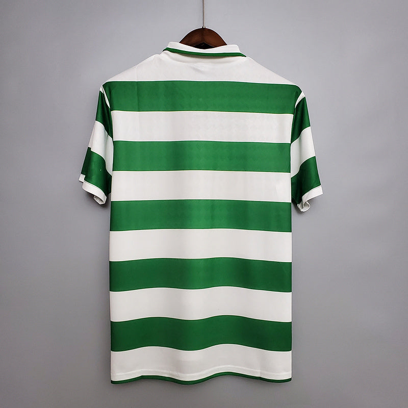 Camisa Celtic Retrô 1987/1989 Verde e Branca - | Futmantos