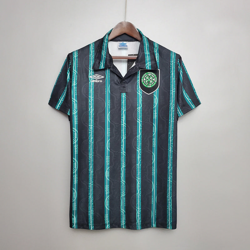 Camisa Celtic Retrô 1992/1993 Preta e Verde - | Futmantos