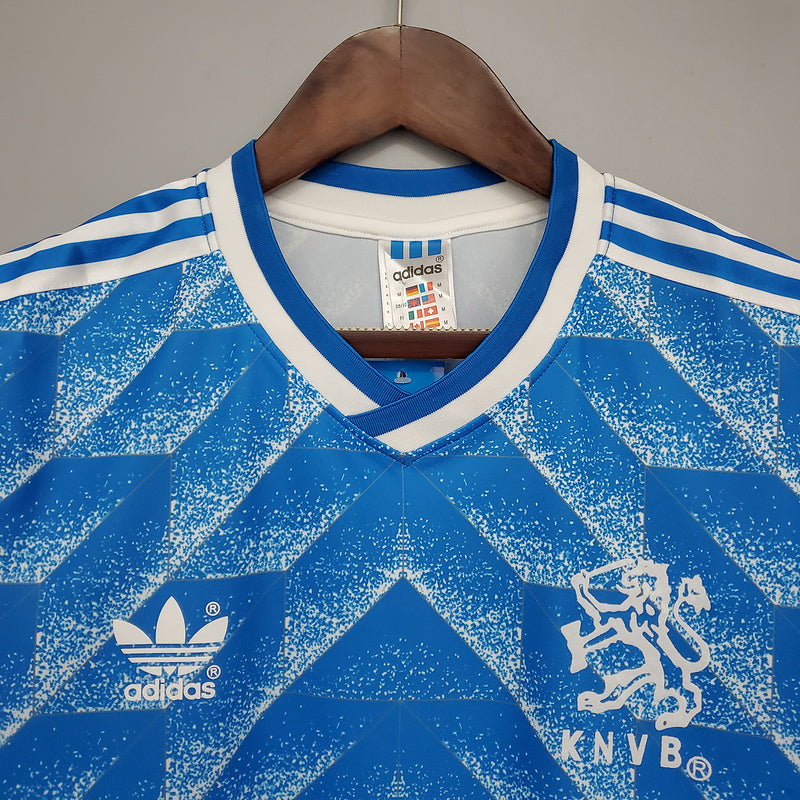 Camisa Holanda Retrô 1988 Azul - | Futmantos