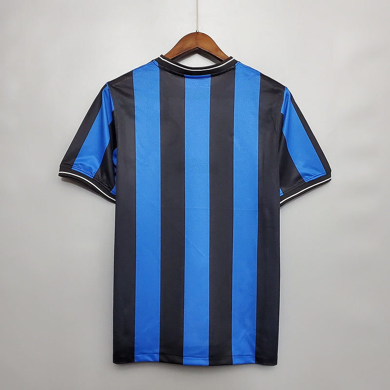 Camisa Inter de Milão Retrô 2010 Azul e Preta - | Futmantos