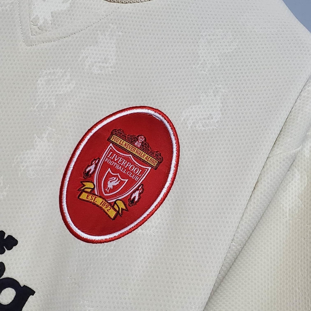 Camisa Liverpool Retrô 1996/1997 Branca - | Futmantos