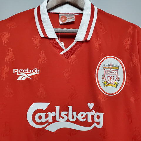Camisa Liverpool Retrô 1996/1997 Vermelha - | Futmantos