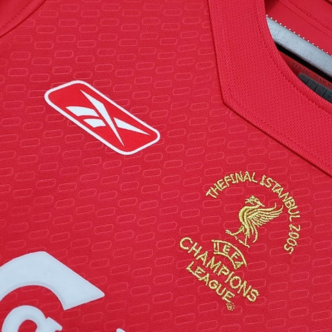Camisa Liverpool Retrô 2005 Vermelha - | Futmantos