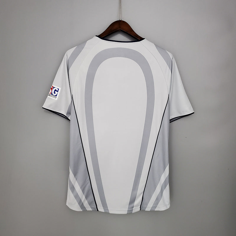 Camisa PSG Retrô 2001/2002 Branca e Cinza - | Futmantos
