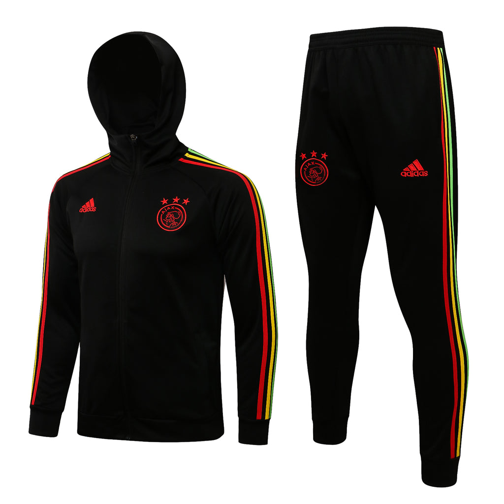 Conjunto Ajax 2122 Preta - - Com Capuz