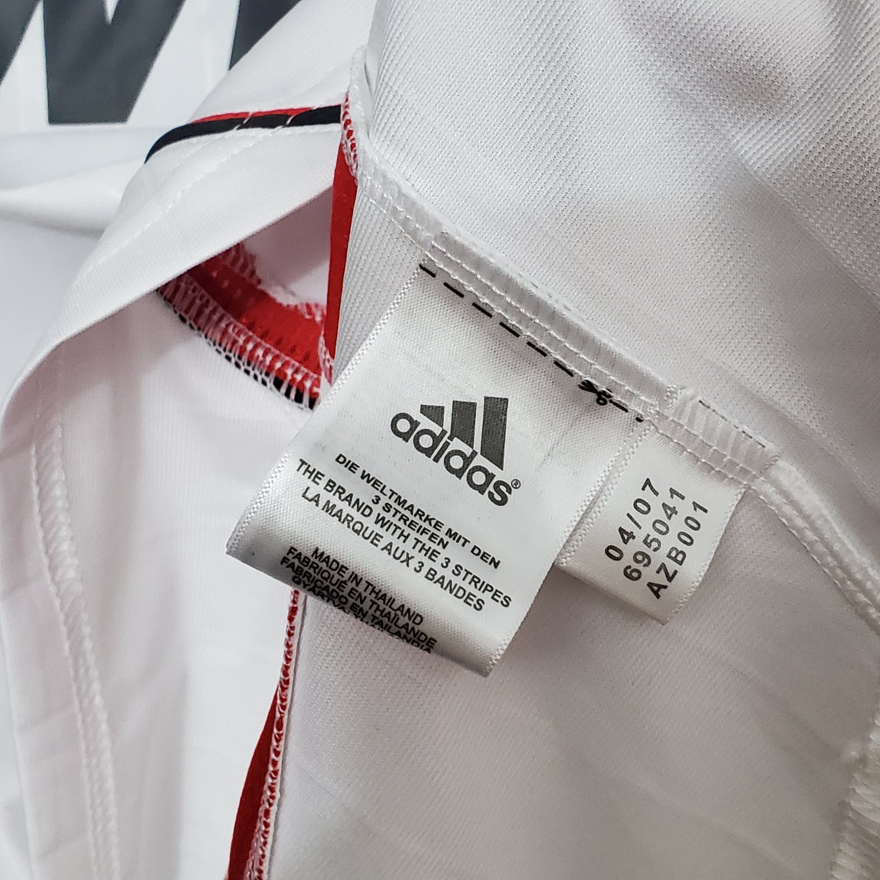 Camisa Manga Longa Milan Champions League 06/07 - Branco | Futmantos