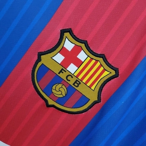 Camisa Barcelona Retrô 2016/2017 Azul e Vermelha - | Futmantos