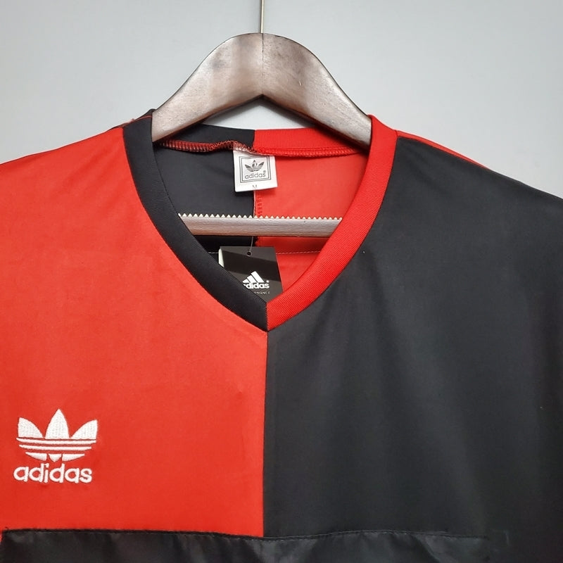 Camisa Newell's Old Boys Retrô 1993 Vermelha e Preta - | Futmantos