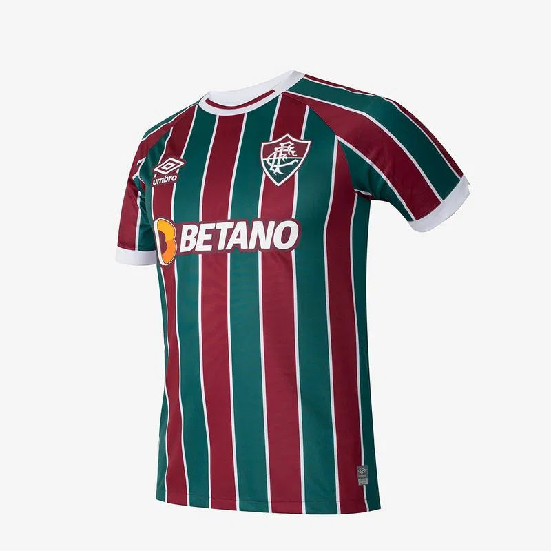 Camisa Fluminense I 23/24 - Vinho e Verde | Futmantos