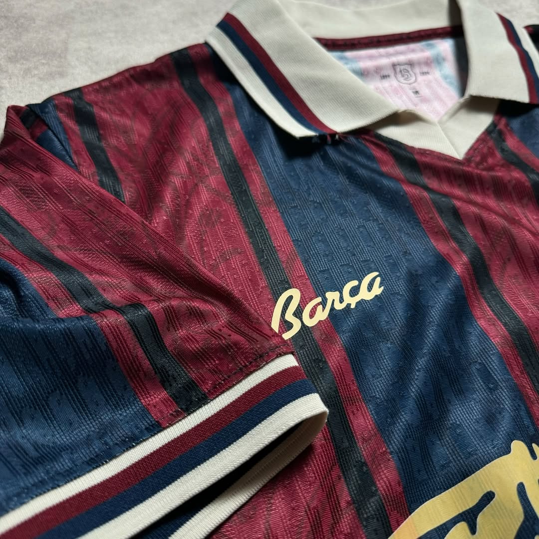 Camisa Barcelona Ed Especial - Cactus Jack Trevis Scott - Versão jogador | FutMantos