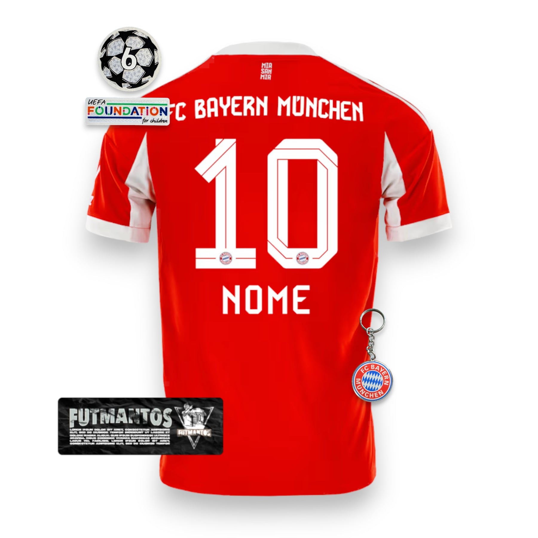 Camisa Bayern de Munique I 25/26 - MÜLLER #25 | FutMantos