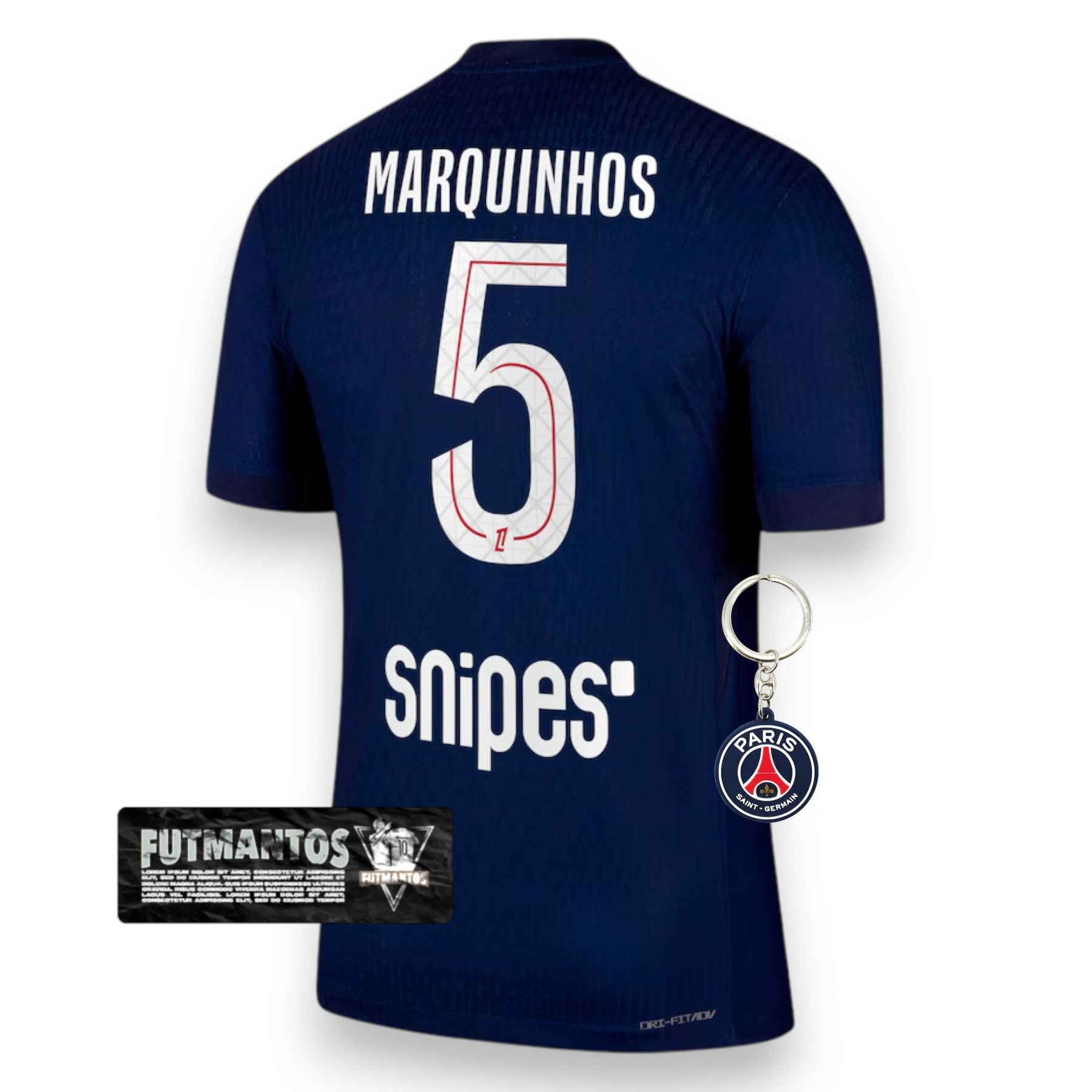 Camisa Paris Saint Germain 25/26 - Marquinhos #5 | Futmantos