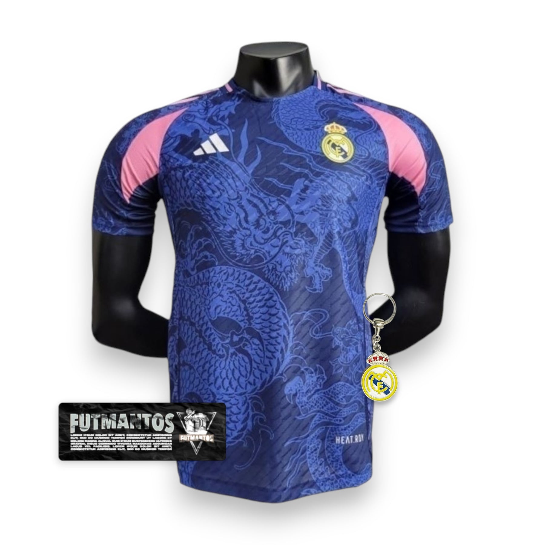 Camisa Real Madrid 24/25 - Dragon Blue Jogador | Futmantos