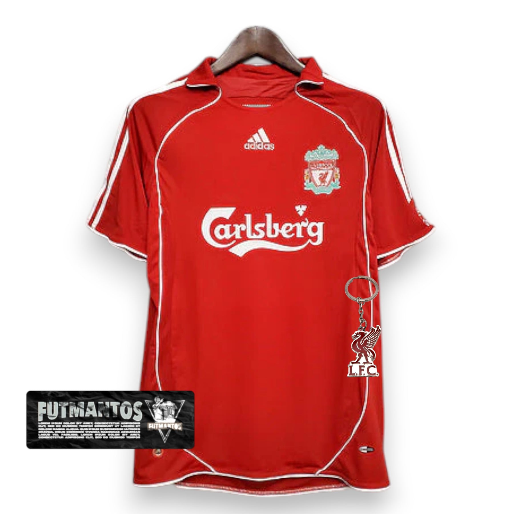 Camisa Liverpool Retrô 2006/2007 Vermelha - | Futmantos