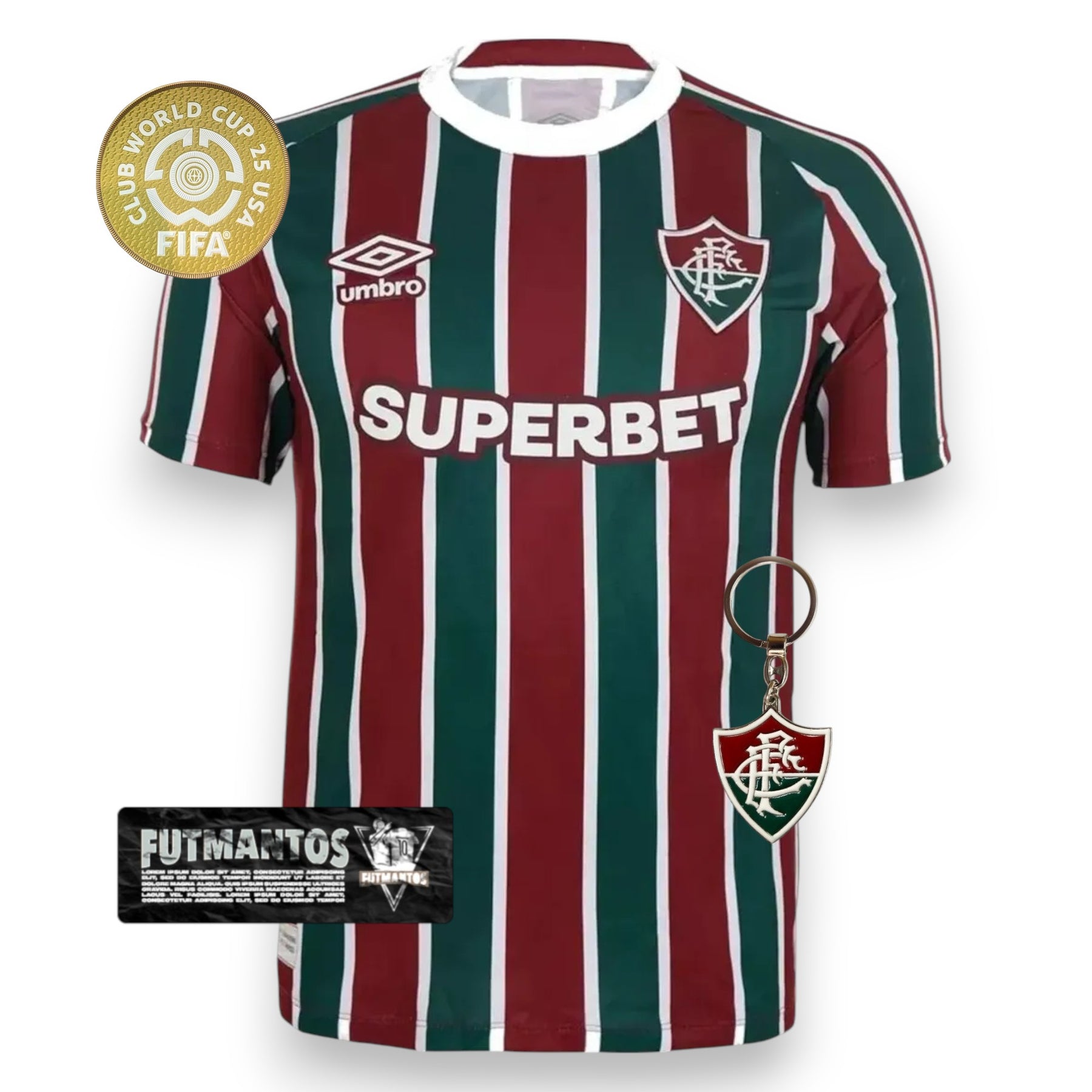 Camisa Fluminense I 25/26 - Super Mundial | Futmantos