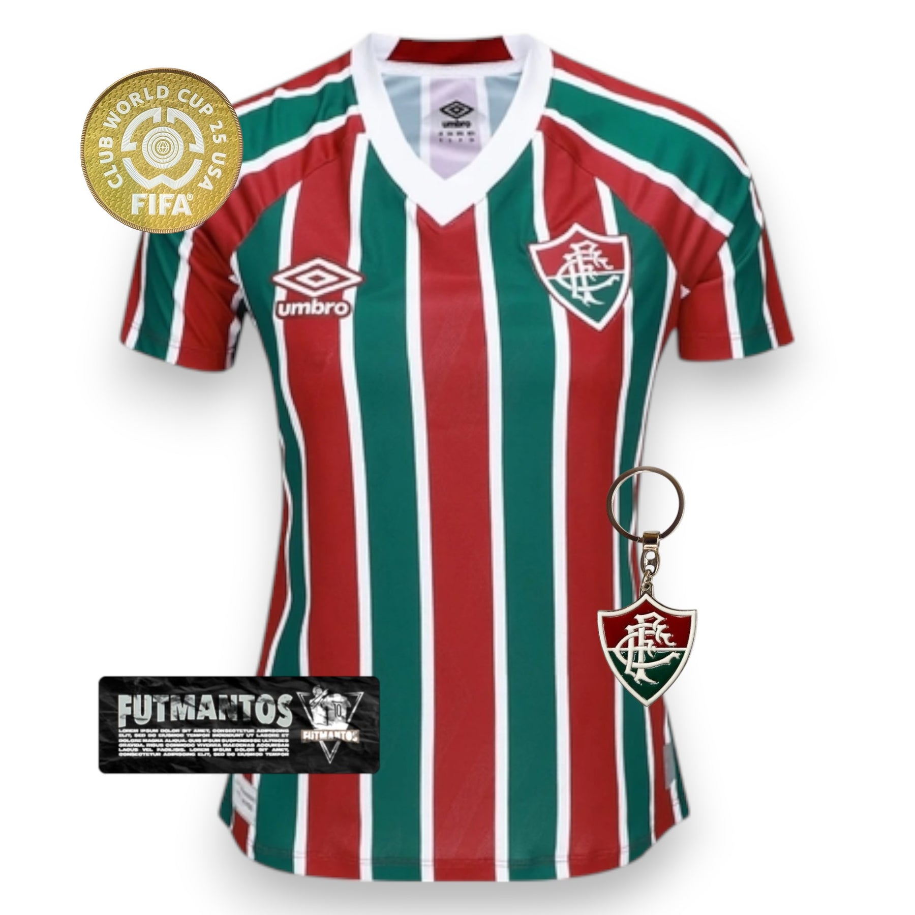 Camisa Fluminense II 25/26 - Super Mundial Feminina | Futmantos
