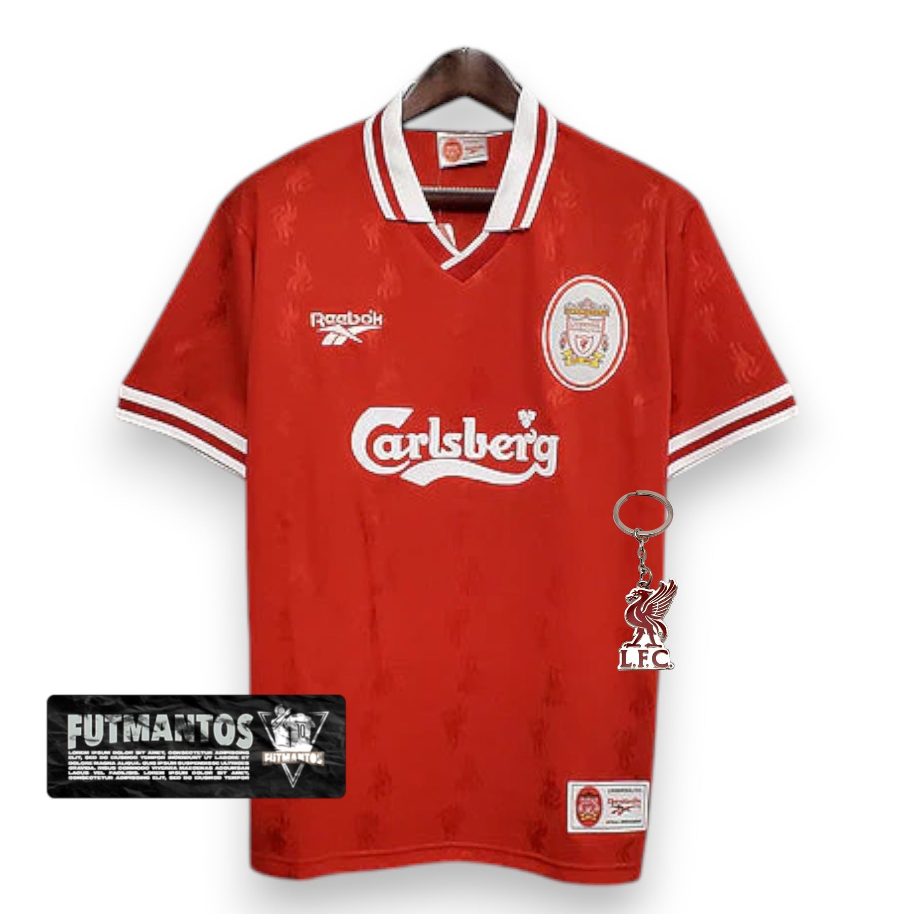 Camisa Liverpool Retrô 1996/1997 Vermelha - | Futmantos