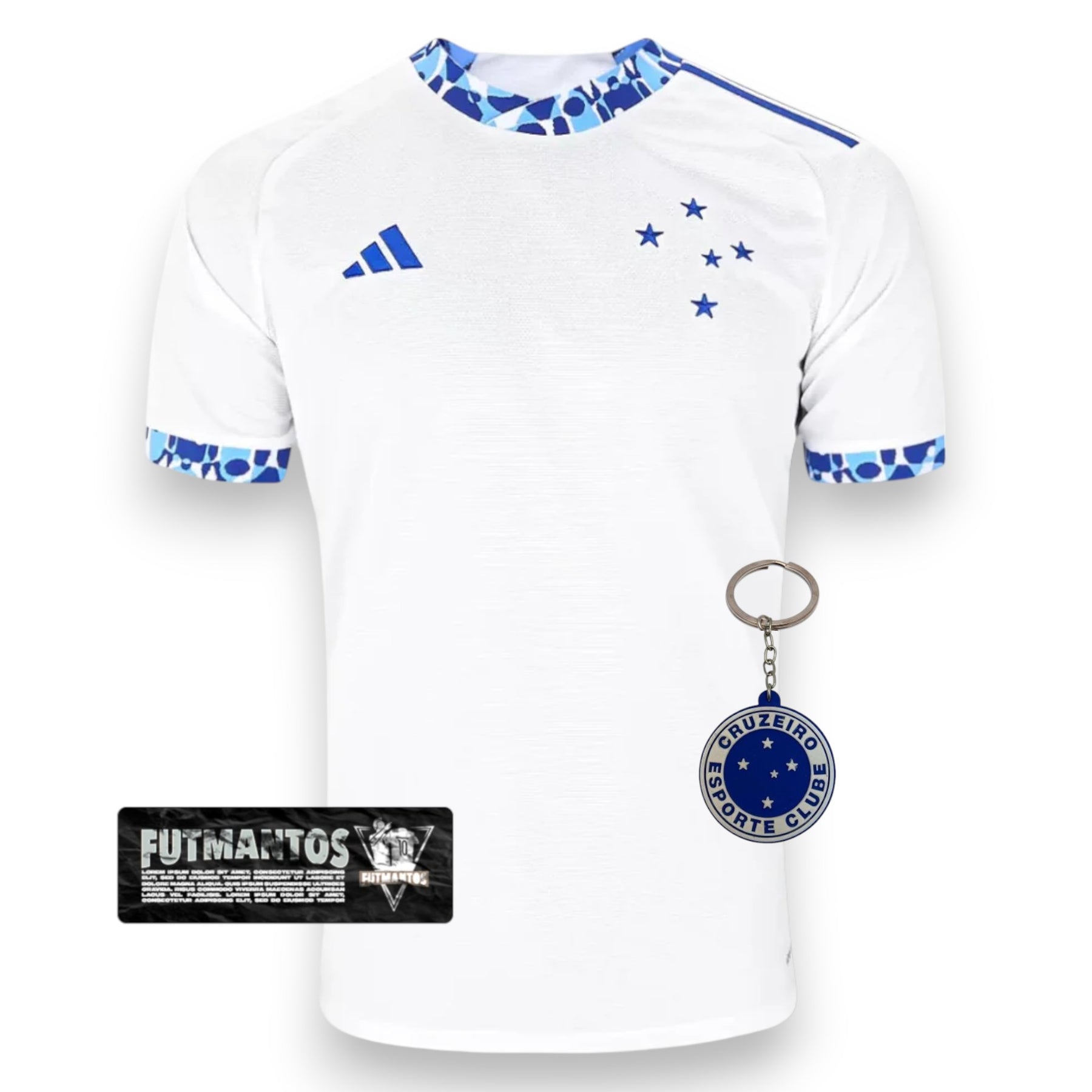 Camisa Cruzeiro II 24/25 Branca | FutMantos