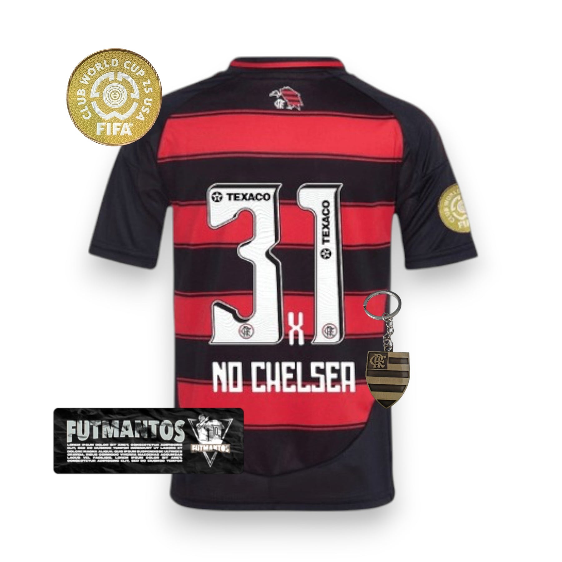 Camisa CRF I 25/26 - 3x1 no Chelsea no Super Mundial | Futmantos