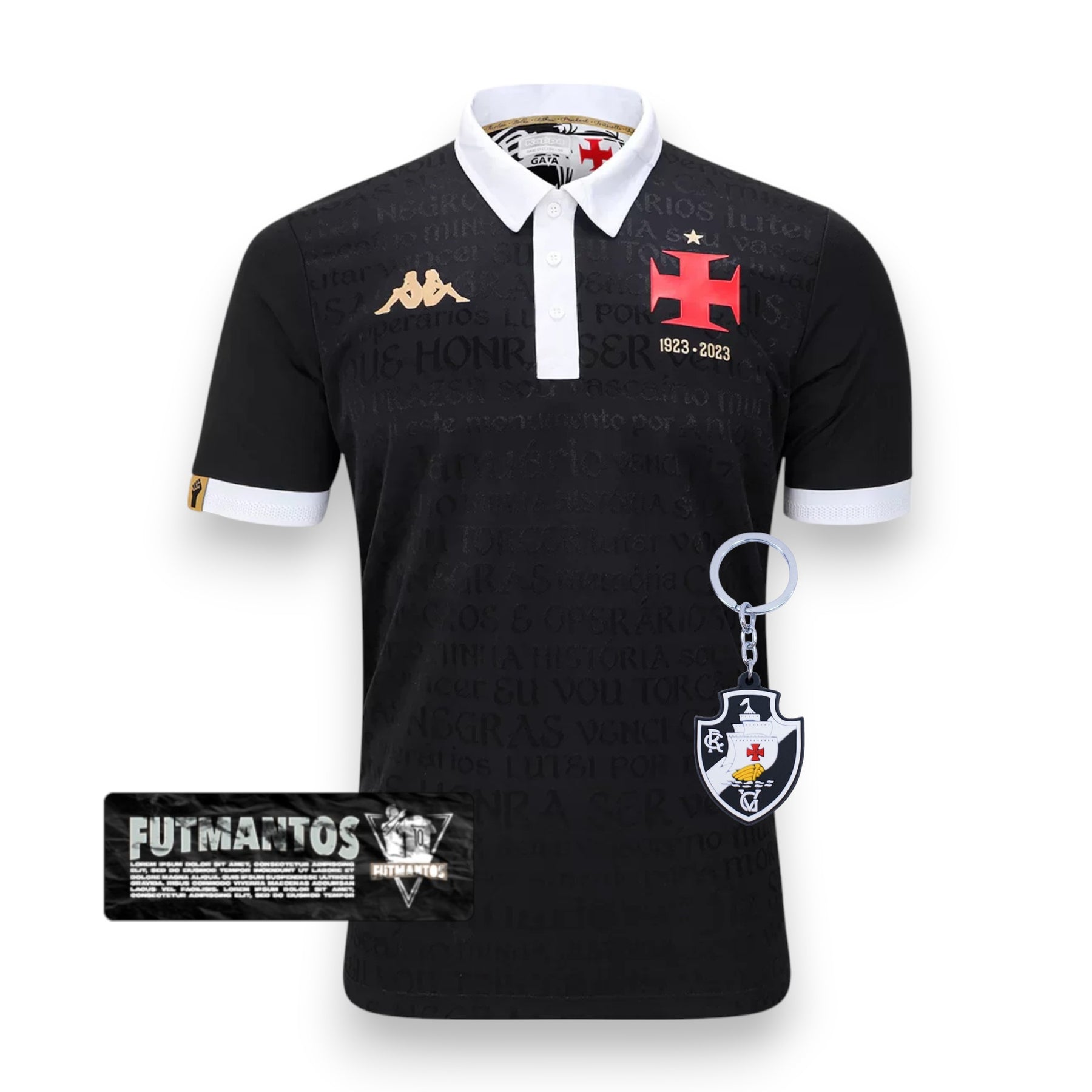 Camisa Vasco III 23/24 - Preto | Futmantos