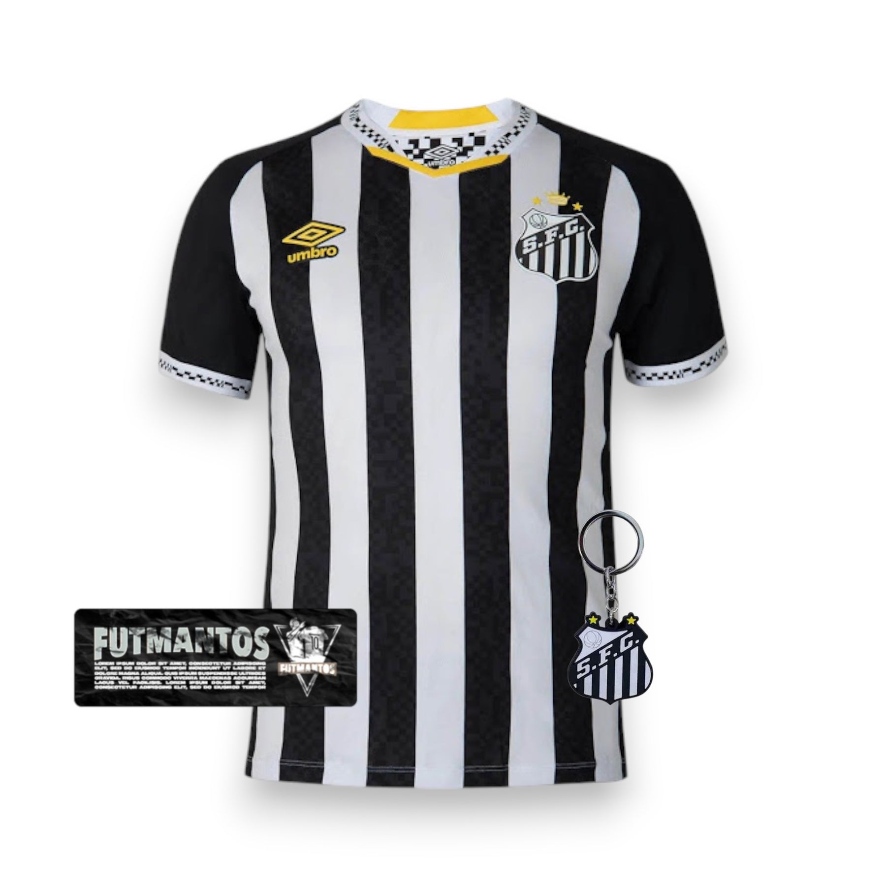 Camisa Santos II 25/26 NEYMAR JR. #10 | FutMantos