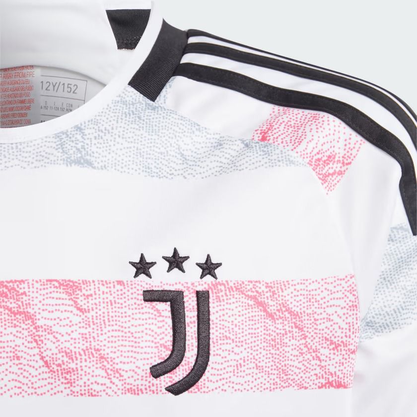Camisa Juventus II 23/24 - Branca e Rosa | Futmantos