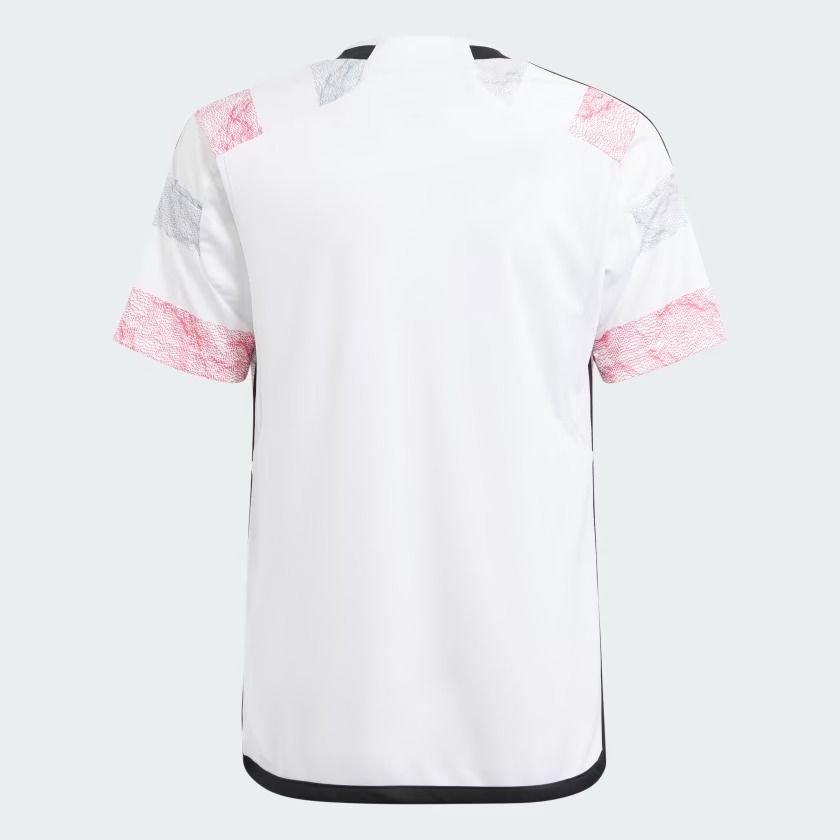 Camisa Juventus II 23/24 - Branca e Rosa | Futmantos