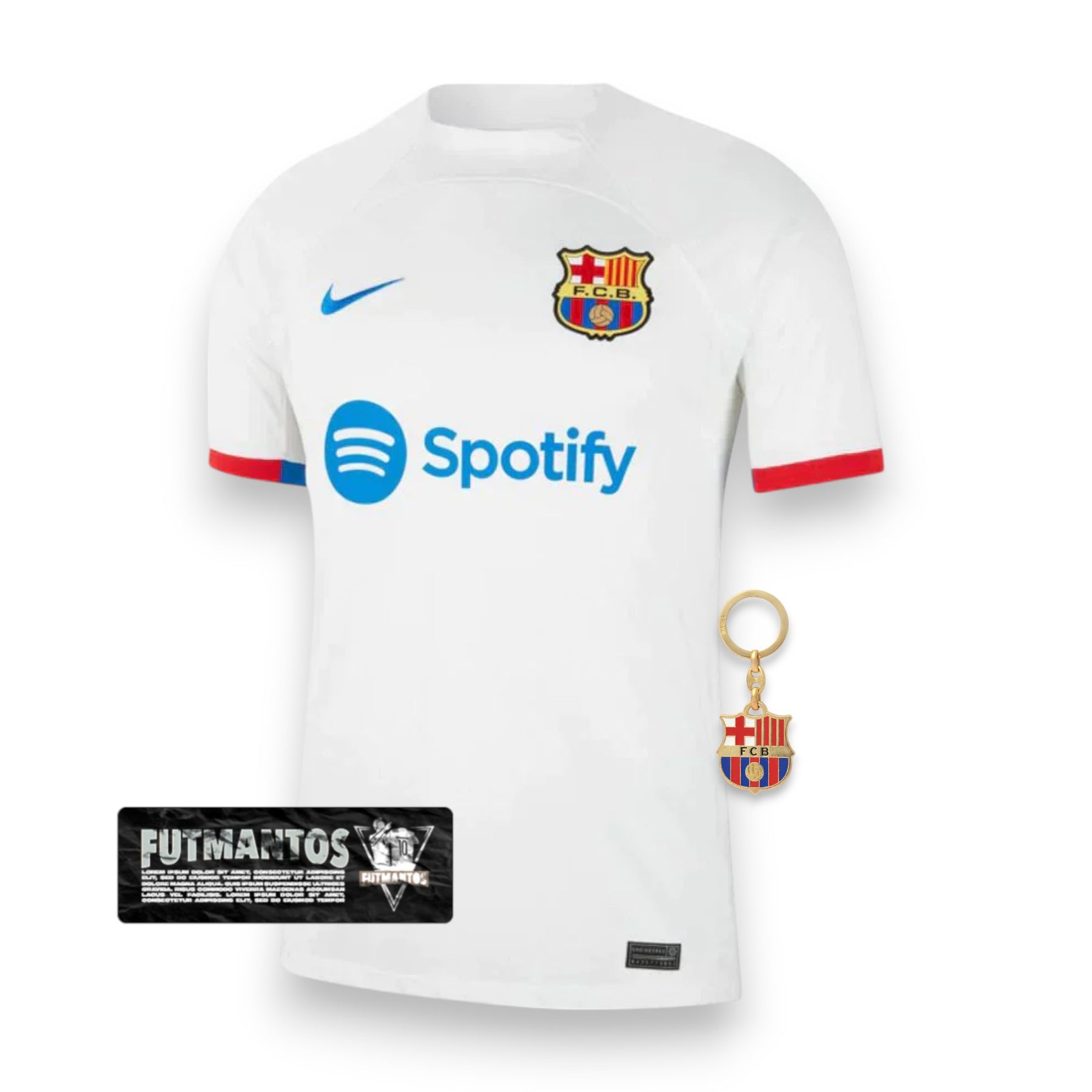 Camisa Barcelona II 23/24 - Branca | Futmantos