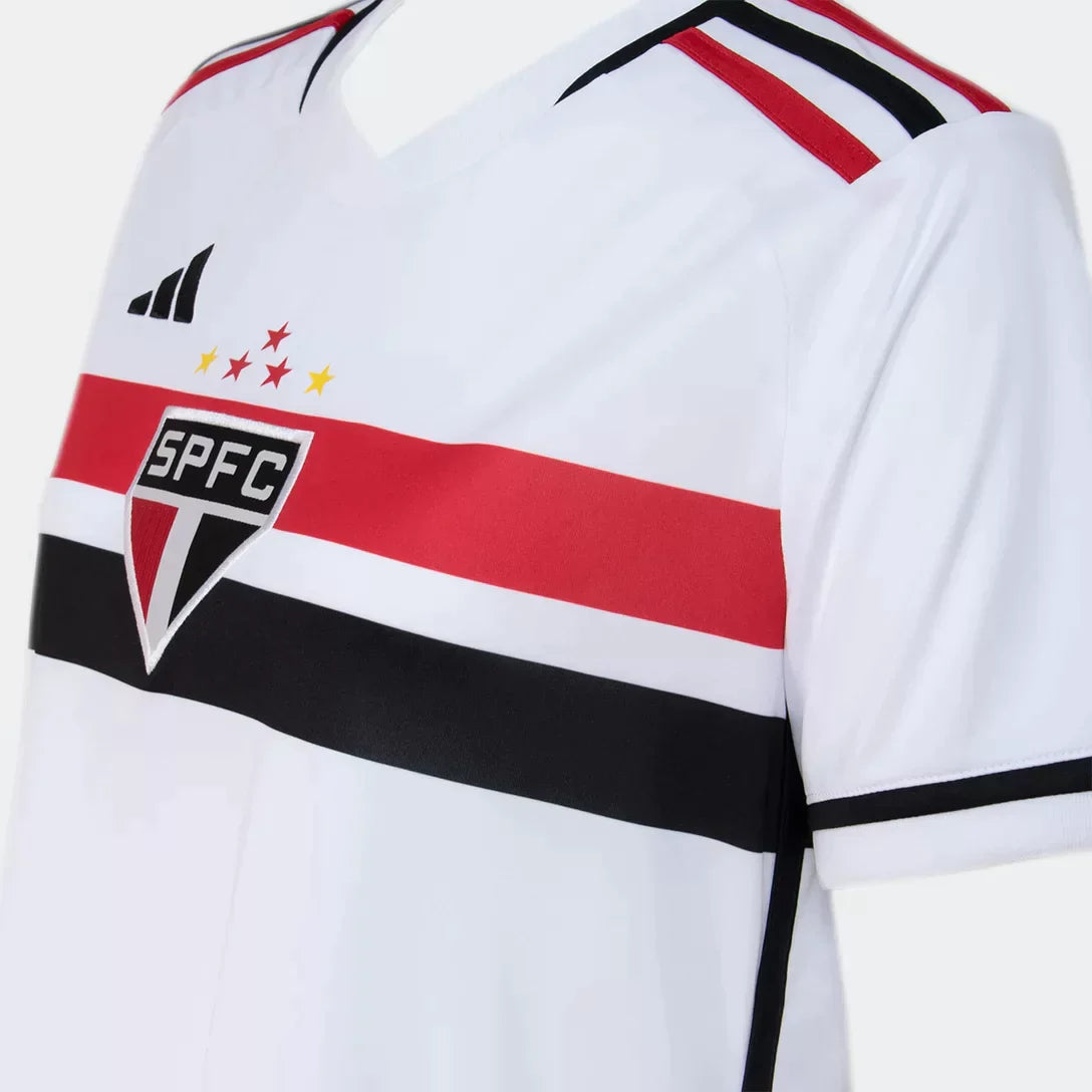 Camisa Feminina São Paulo I 23/24 - Branco | Futmantos