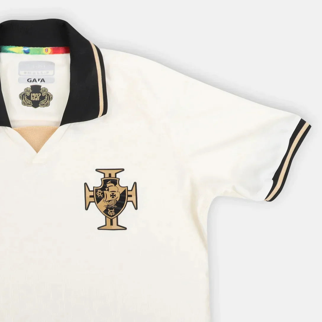 Camisa Vasco Feminino III 23/24 - Off White | Futmantos