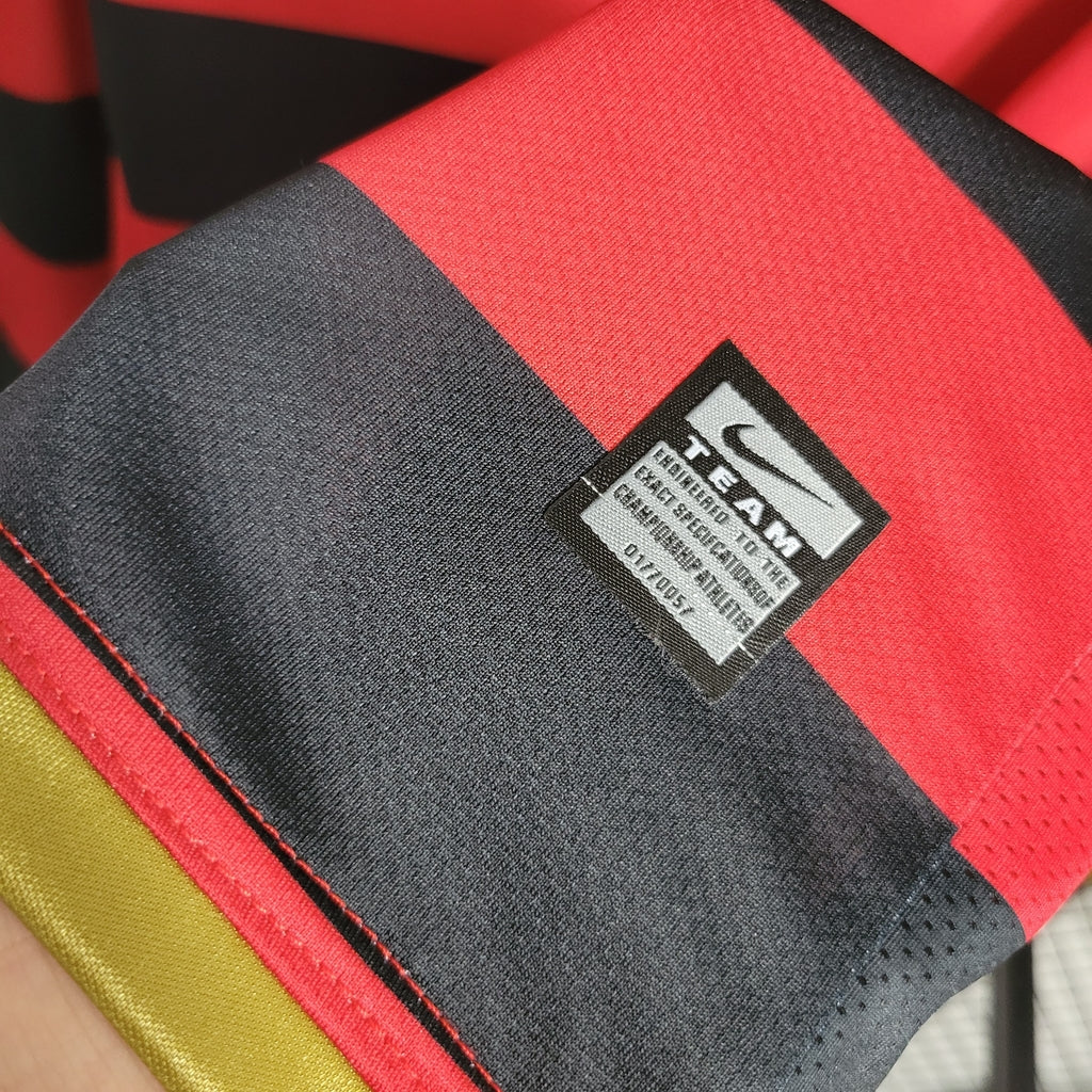 Camisa CRF 2009 I Home - Versão Retrô Manga Longa | FutMantos