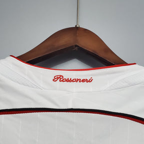 Camisa Manga Longa Milan Champions League 06/07 - Branco | Futmantos