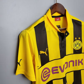 Camisa Borussia Dortmund Retrô 1213 - - Amarela e Preta | Futmantos