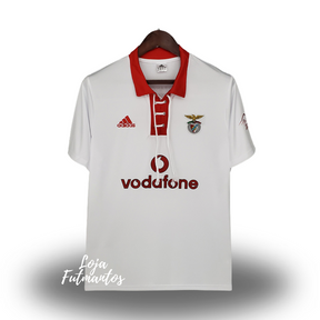 Camisa Retrô Benfica 04/05 - Branco | Futmantos