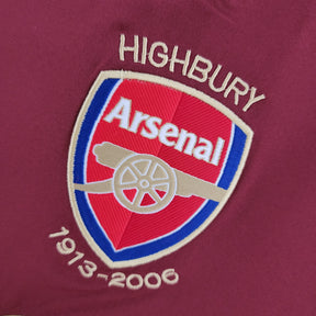 Camisa Manga Longa Arsenal 05/06 - Bordo | Futmantos