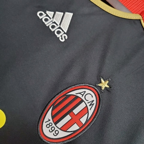 Camisa Milan Retrô 2006 Preta - | Futmantos