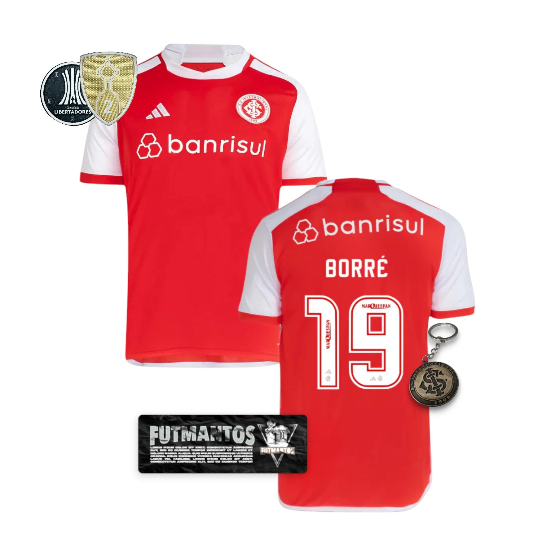 Camisa Internacional I 24/25 - Borré 19 | Futmantos