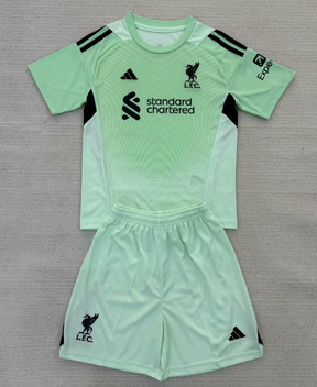 Conjunto Infantil Liverpool Goleiro 2025/26 | Futmantos