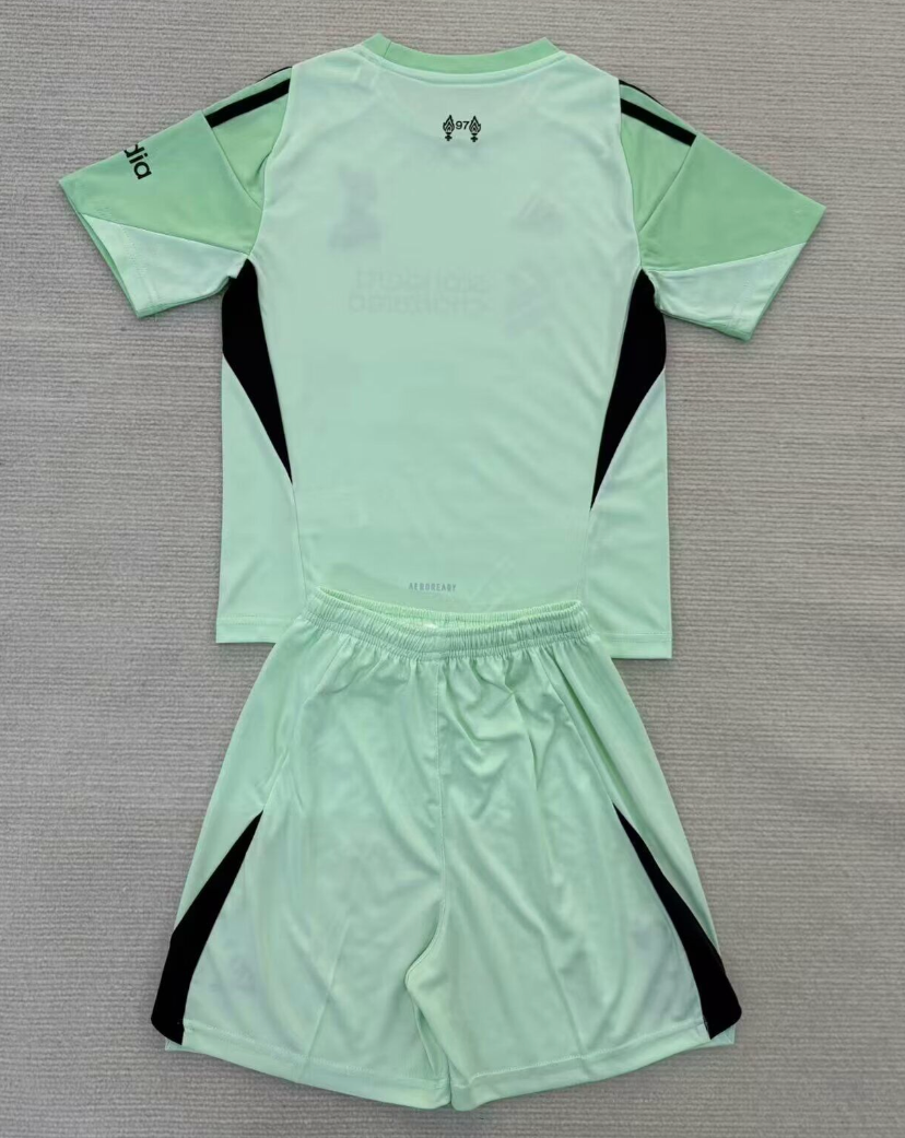 Conjunto Infantil Liverpool Goleiro 2025/26 | Futmantos