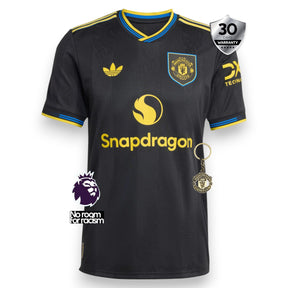 Camisa Manchester United III 25/26 - Preta | Futmantos