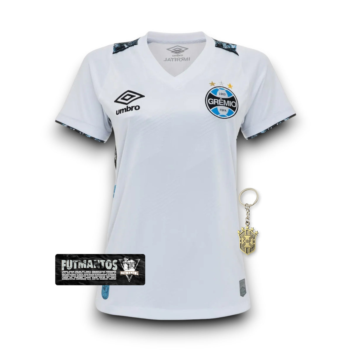 Camisa Grêmio II 24/25 Branca - Feminina