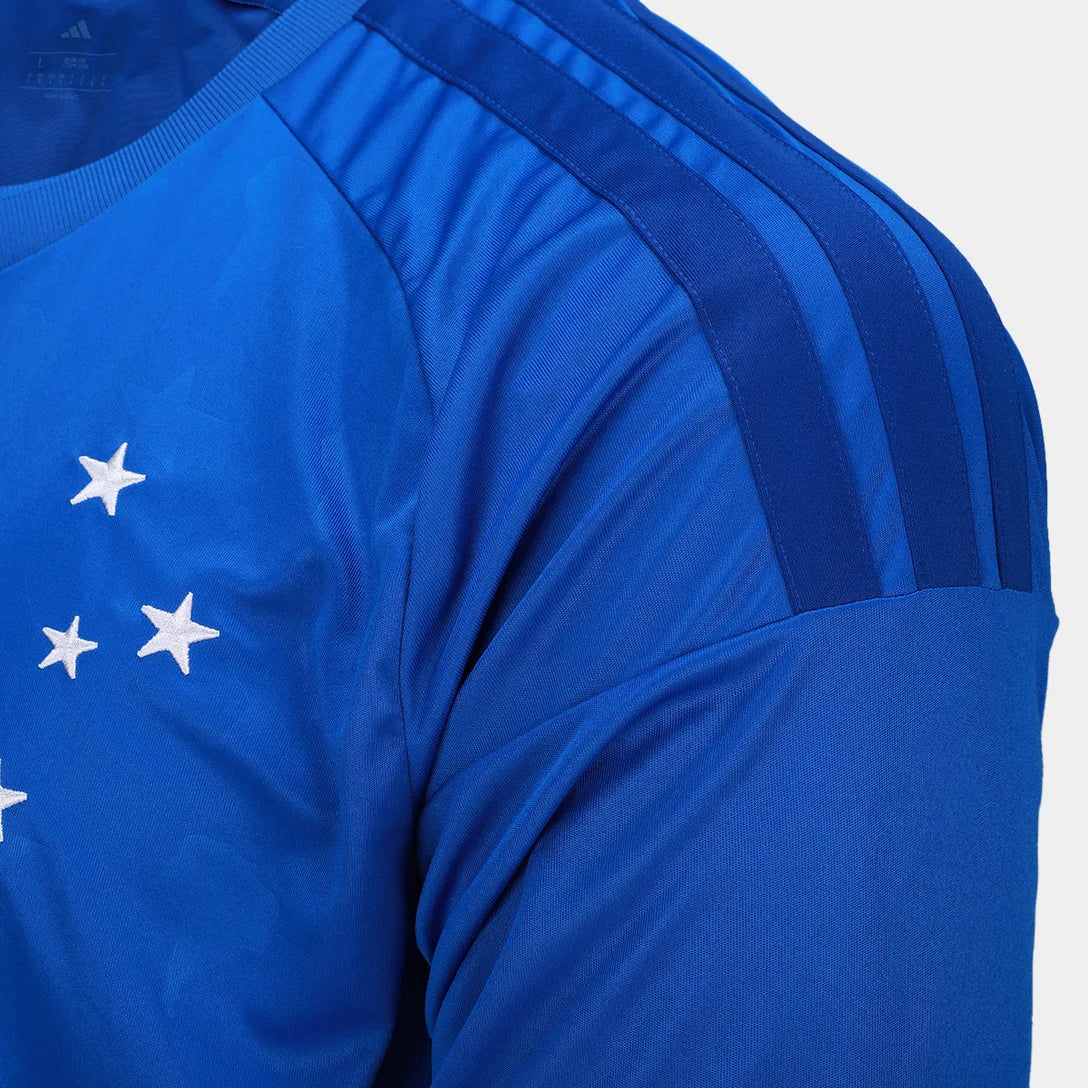 Camisa Cruzeiro I 26/27 Manga Longa - Azul Royal | Futmantos