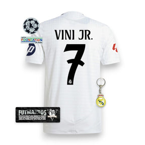 Camisa Real Madrid 24/25 - Vini Jr. #7 | Futmantos