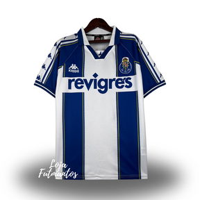 Camisa do Porto Retrô 97/99 Branca e Azul | Futmantos