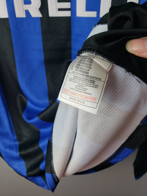 Camisa Manga Longa Inter de Milão I 1998 - Azul | Futmantos