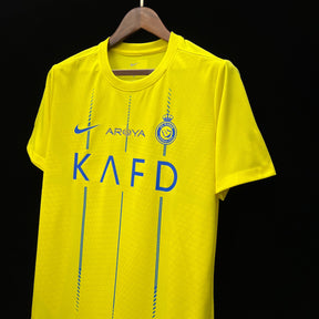 Camisa Al-Nassr I 23/24 (RONALDO -7) - Amarela | Futmantos