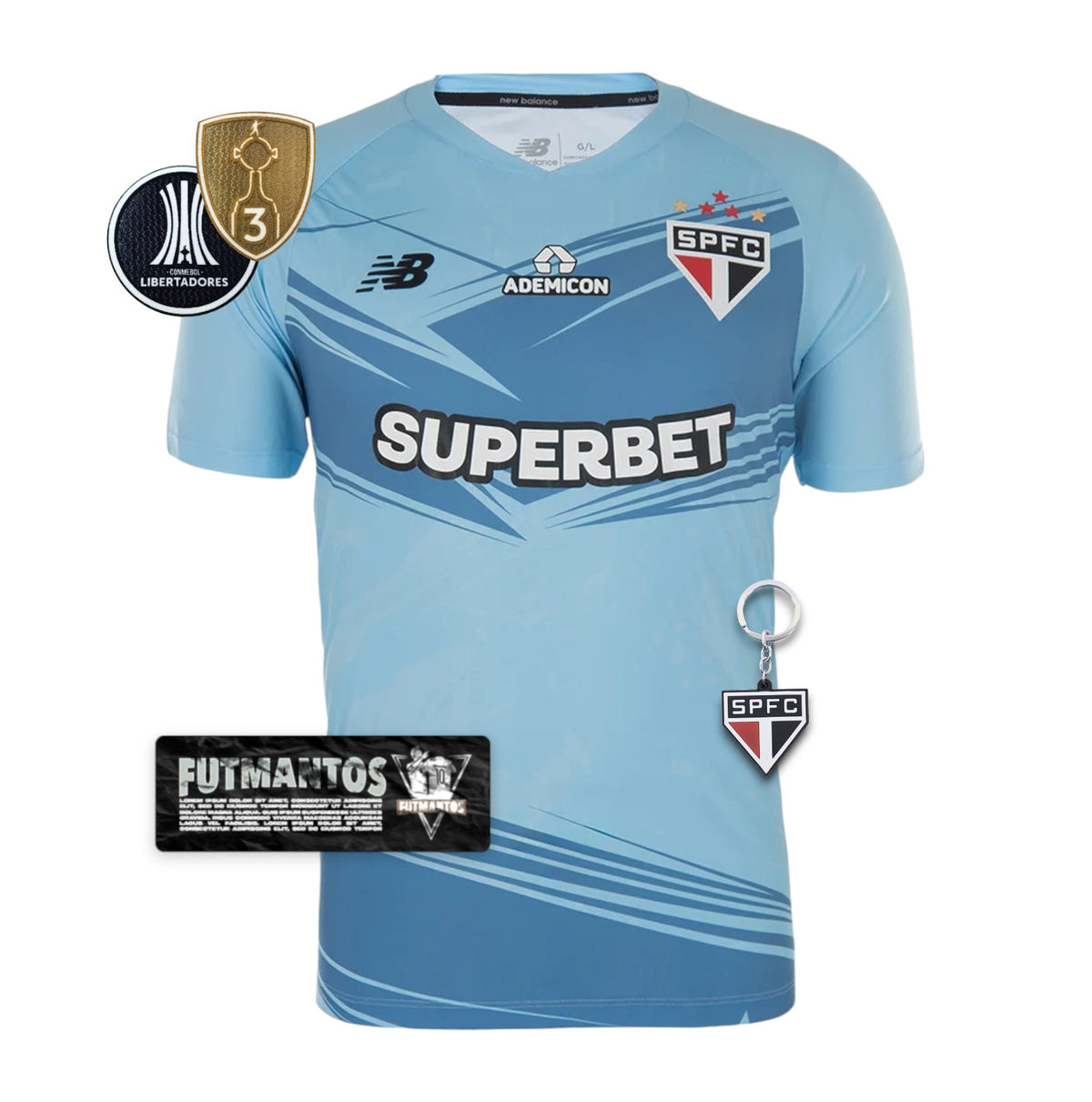 Camisa São Paulo 25/26 - Camisa Goleiro II | Futmantos