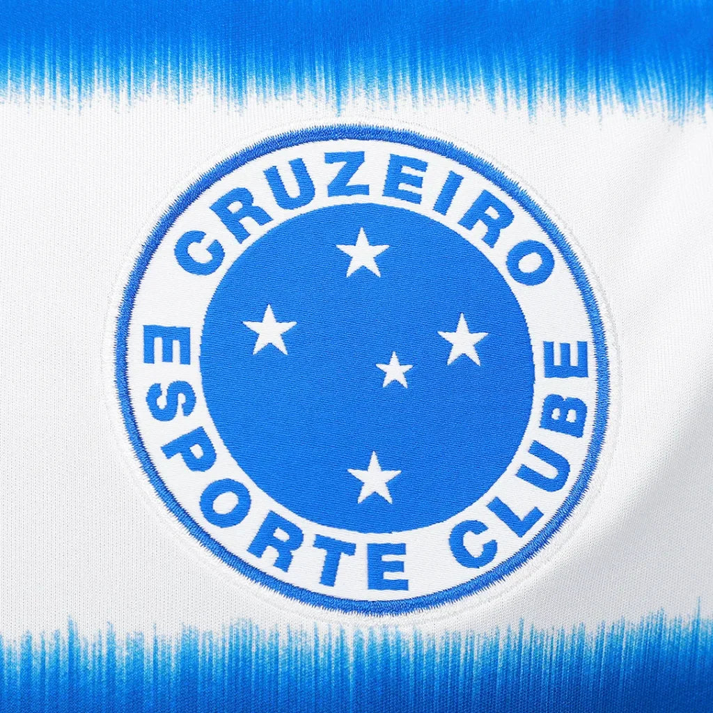 Camisa Cruzeiro II 25/26 Feminina Branca | FutMantos
