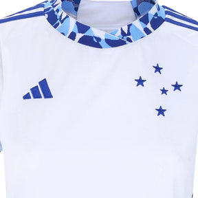Camisa Cruzeiro II 24/25 Feminina Branca | FutMantos